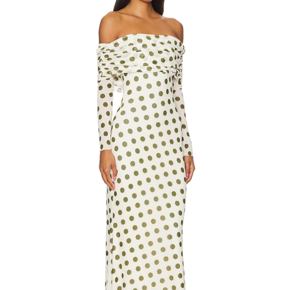 Thelma Dress in Birch Dot- Small